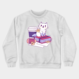 Remember to Feed the Cat Crewneck Sweatshirt